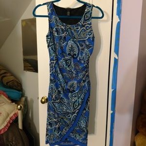 INC  blue dress